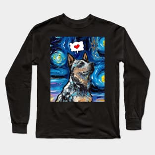 Blue Heeler Love Long Sleeve T-Shirt